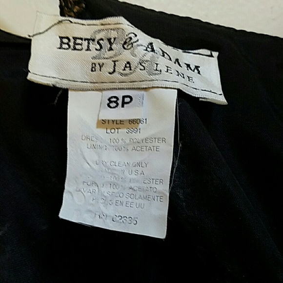 BETSY & ADAM BY JASLENE DRESS - Picture 5 of 9